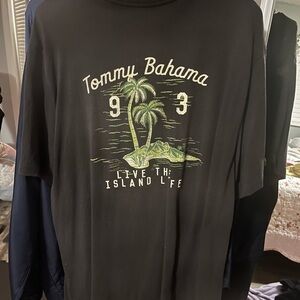 Tommy Bahama Black Graphic T-Shirt